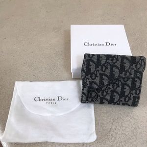 Authentic Christian Dior Vintage Bi-Fold Wallet
